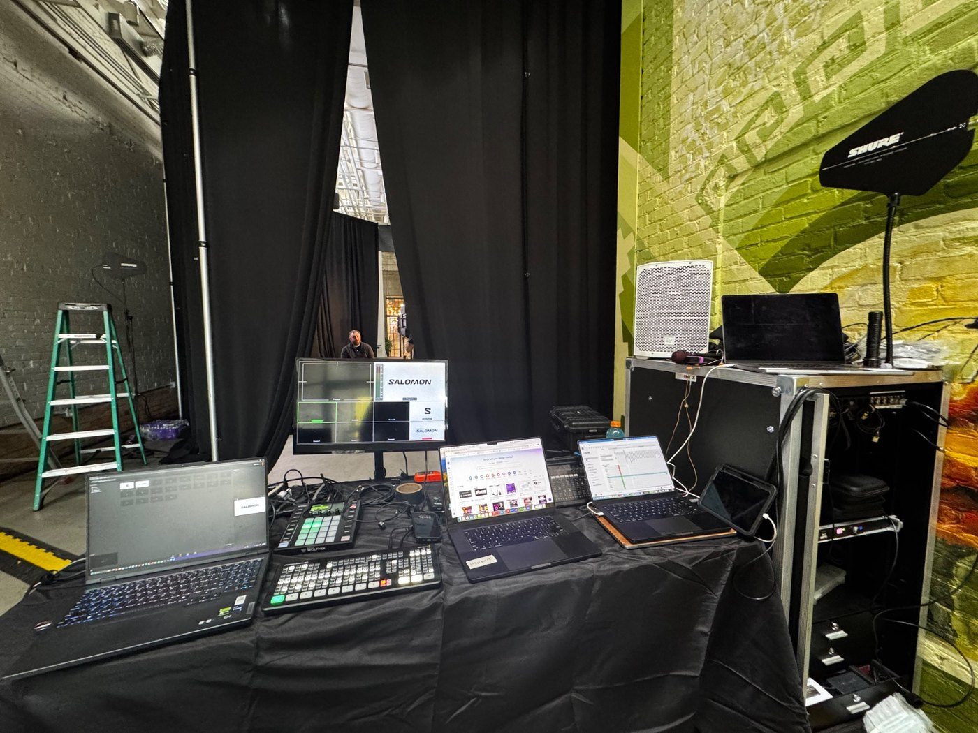 Professional audio production at Utah State Capitol event, SwissMixx Audio live sound services Salt Lake City Utah