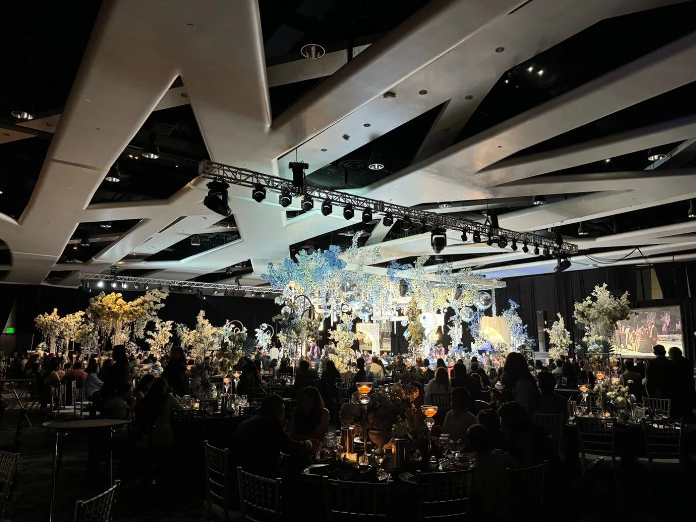 Elegant ballroom gala with full production audio and lighting for event planners by SwissMixx Audio