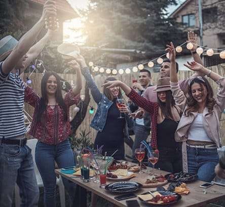 SwissMixx Audio DJ at a party event, karaoke and DJ services for private events in Boise Idaho Treasure Valley