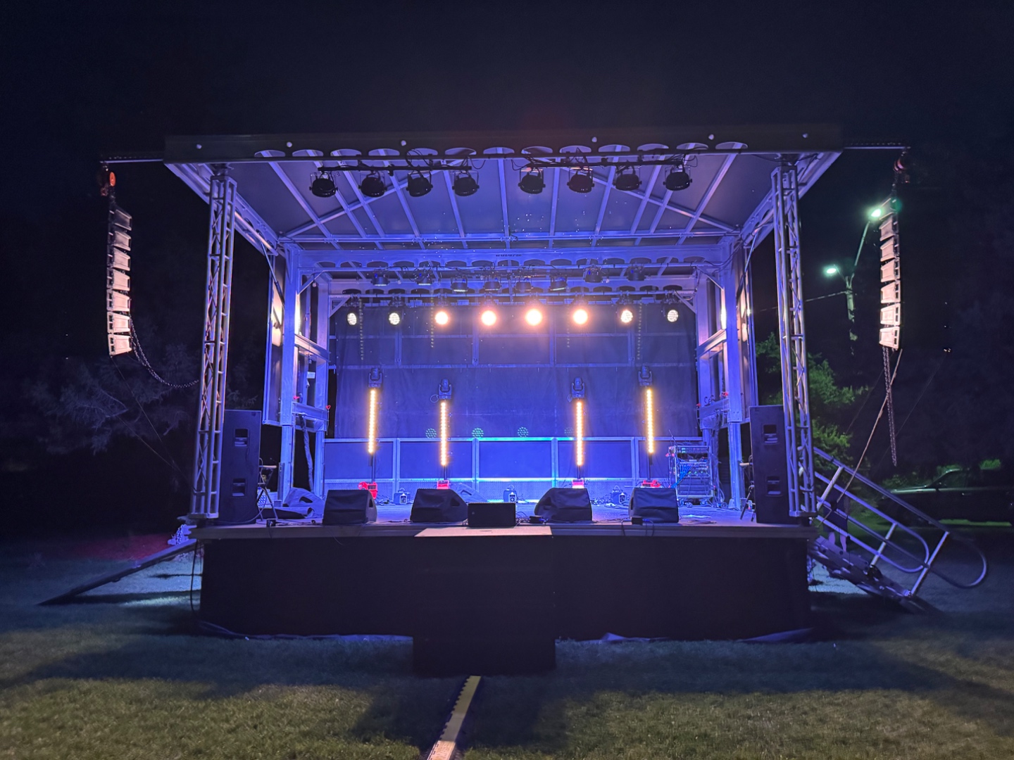 Professional outdoor PA system and live event sound in Caldwell Idaho, SwissMixx Audio