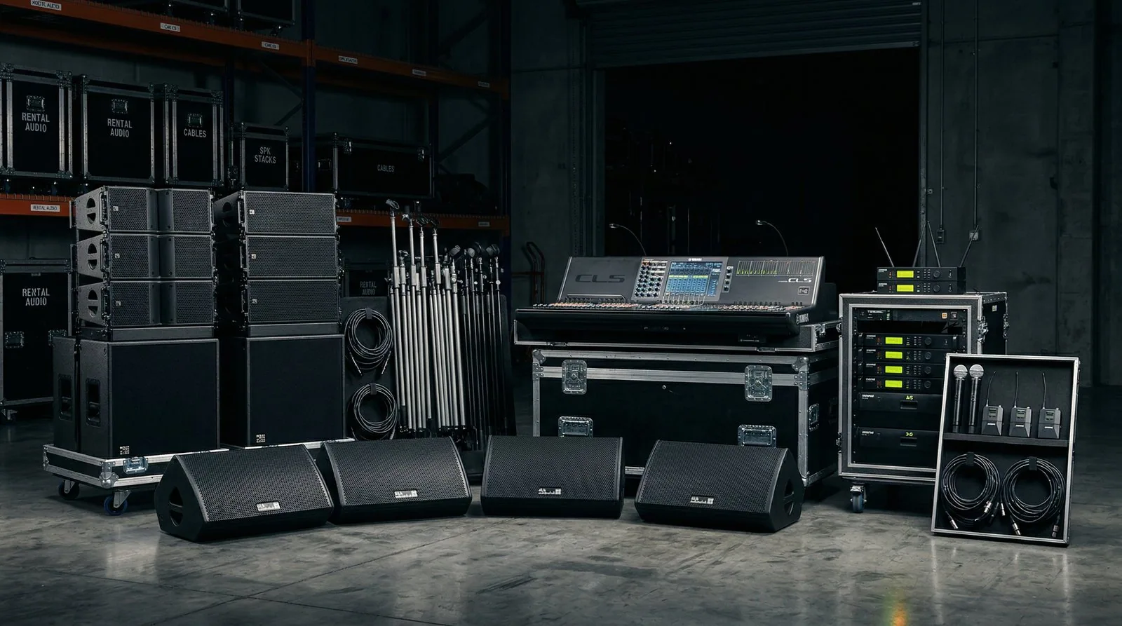 Professional audio equipment rentals with published prices in Nampa Idaho, PA speakers, mixers, wireless microphones, SwissMixx Audio