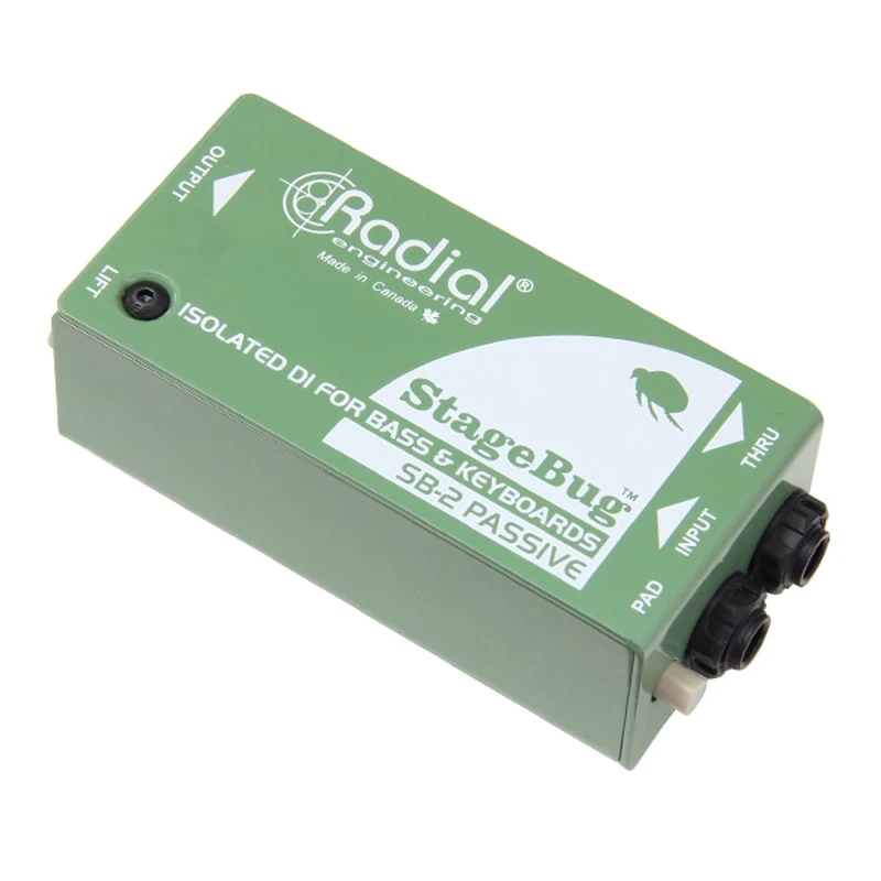 Radial StageBug SB-2 Passive Instrument Direct Box