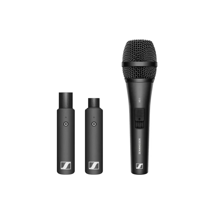 Sennheiser XSW-D budget wireless handheld microphone with plug-on transmitter and receiver, wedding mic rental in Nampa Idaho