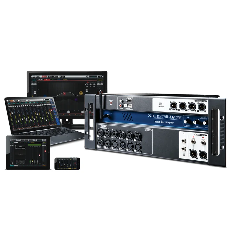 Soundcraft Ui16 16-Channel Digital Mixer