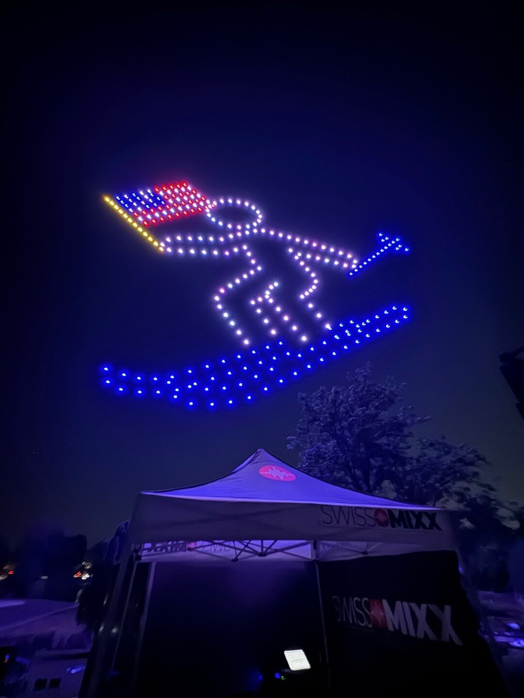 SwissMixx Audio at a ski resort mountain event, professional DJ and sound production Sun Valley Idaho